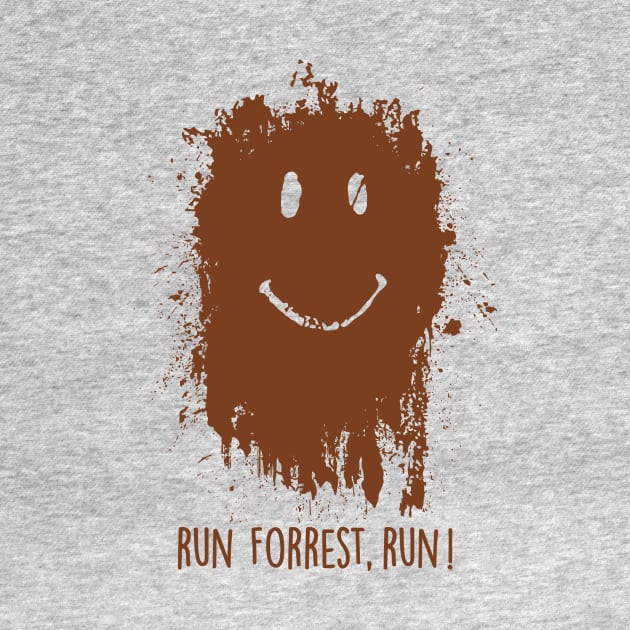 Run Forrest Gump Smile by TEEWEB